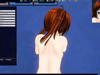3D HENTAI POV fucking redhead stepsister after shower