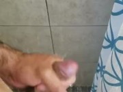 Huge Cock Masturbation Thinking of Stepdad