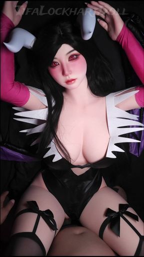 Lilith x Morrigan Cosplay Darkstaklers
