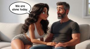 Lari's Secret Story How I Became Intimate With My Aunt's Older Boyfriend (AI generated)