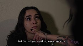 the aesthetic of pain: cinematic spanking and overstimulation - debuting ravena maze and louise jones
