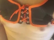 Pup scar’s quick cumshot