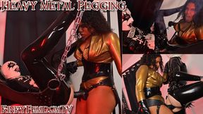 Heavy Metal Pegging 4K ft Goddess Luna Law Maz Morbid @mazmorbidfetish #pegging