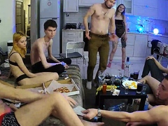 Amateur college group sex with fucking and sucking in hd