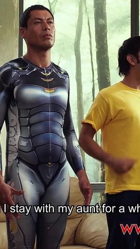 Busty MILF and Sexual Cyborg. Kari Cachonda