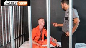 FamilyCreep - Bearded Supah-Torrid Guard Barebacks Inmate Rock Rock-hard And He LUVS IT