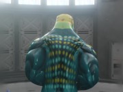 Monro Lizard hyper growth animation