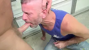 Clay Towers And Jacob Woods In Fucking His Hungry Mouth