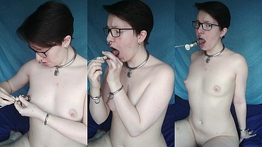 I have the best worst ideas. Tongue suction cup trap!