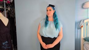 Office Slut Gets Caught - Solo Girl