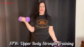 SFW: Upper Body Strength Training 4K
