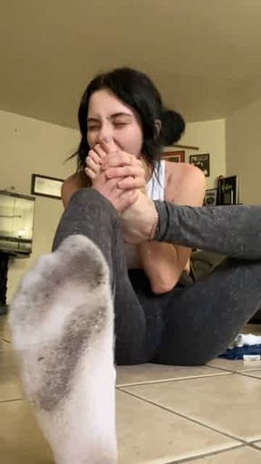 Socks and feet