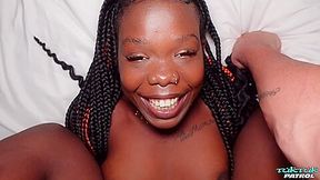 Ebony Chick Found In Thailand Gives Amazing Blowjobs