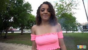 YNGR - Outdoor Sex With Teen Ella Cruz
