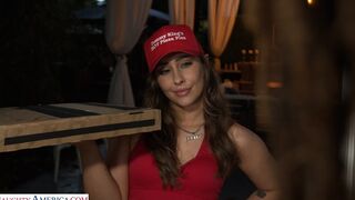 Unable to find any cash to big booty delivery girl