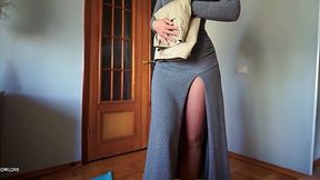 Fuckin' Hot Step Mom Busts Step Son With A Raging Boner; Is She Gonna Lend A Helping Pussy?