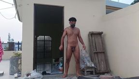 Desi punjabi boy nude in the morning