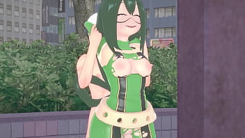 Tsuyu Asui having sex POV park 2 | Boku no hero | Short