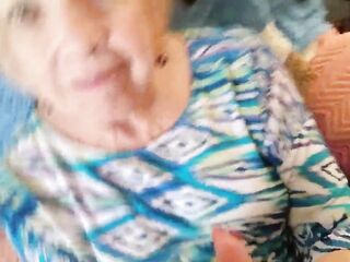 86yo norma pleased sucking