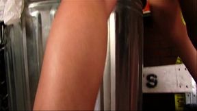 Hailey is a tall, slender blonde who has long legs and small titties