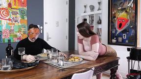 ”Analized teen spanked hard with machine before ass pumping”