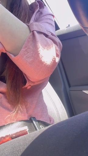 Must-share moment from &quot;Italian Big tits Milf Artemisia Love hot Car ride while flashing her boobs&quot;