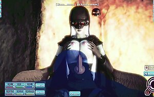 Honey Select I play with Ladydevimon