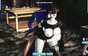 Honey Select I play with Ladydevimon