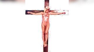 Female Jesus Crucified Naked Hungarian Audio