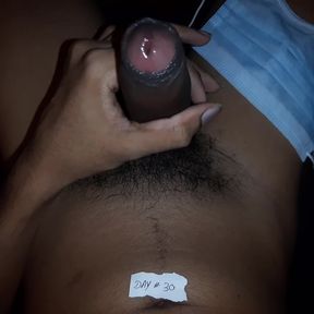 Desi boy handjob day 30