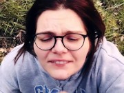 Sarah Sota Gets A Facial In Public - Almost Got Caught While Fucking Outdoor