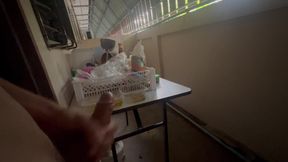 Thai Students Pull off the Back of the Dormitory