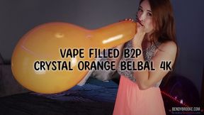 Vape Filled B2P Crystal Orange Belbal 4K