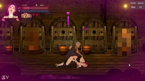 Hentai hell 2 - Two old men take young pink-haired girl's anal creampie