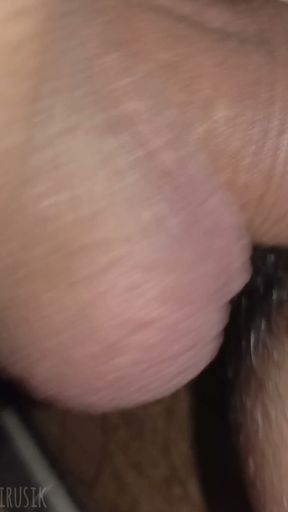 A young street sweeper slut under a huge powerful daddy's cock is hammering into an elastic ass!   Clip 1
