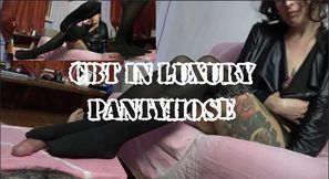 CBT IN LUXURY PANTYHOSE