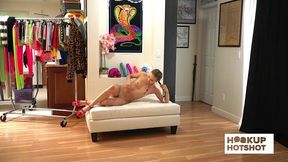 bts - naomi swan shows off her slim body in a sensual photoshoot!