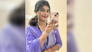 Indian Aunty Dress change