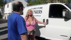 Action With Chubby Blonde Samantha38g