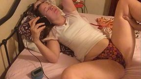 Sexy O2, T&amp_A XRed 652 - Pounded European MILF Wearing Her White Cotton Dress and Floral Embroidered Panties
