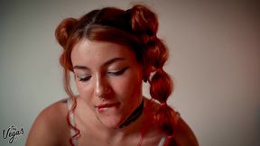 she was supposed to only jerk me off, but she couldn t resist - sallys vamp