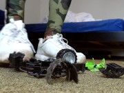 Toycarcrush with Fila Disruptor