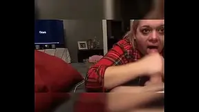 Hot MILFs swallow massive cocks in a dirty talking, completely throating, and