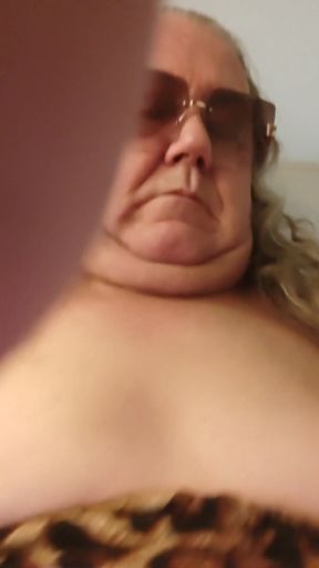 Unforgettable moment from &quot;Gangstazz Fatty Titty Closeup Show&quot;