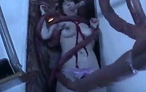 Ravished by alien tentacle monster