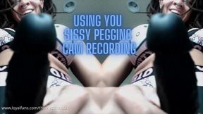 Using you Sissy Pegging