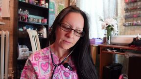 Nurse Lizzie teases you with Her ass