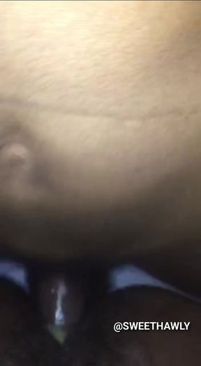 Her Moaning Voice Makes My Big Black Dick Harder Inside Her Holes