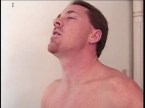 Older blonde gets her moist pussy fucked hard by a younger man