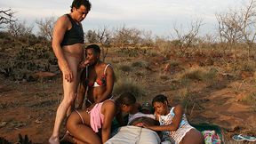 african safari groupsex orgy in nature